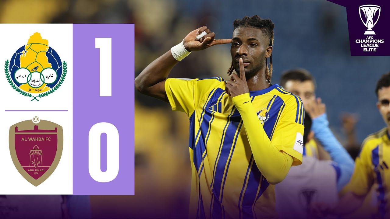 CHAOS with TWO red cards & MISSED penalty | Al Gharafa 🇶🇦 vs Al Wahda 🇦🇪 | Highlights ACL Elite™