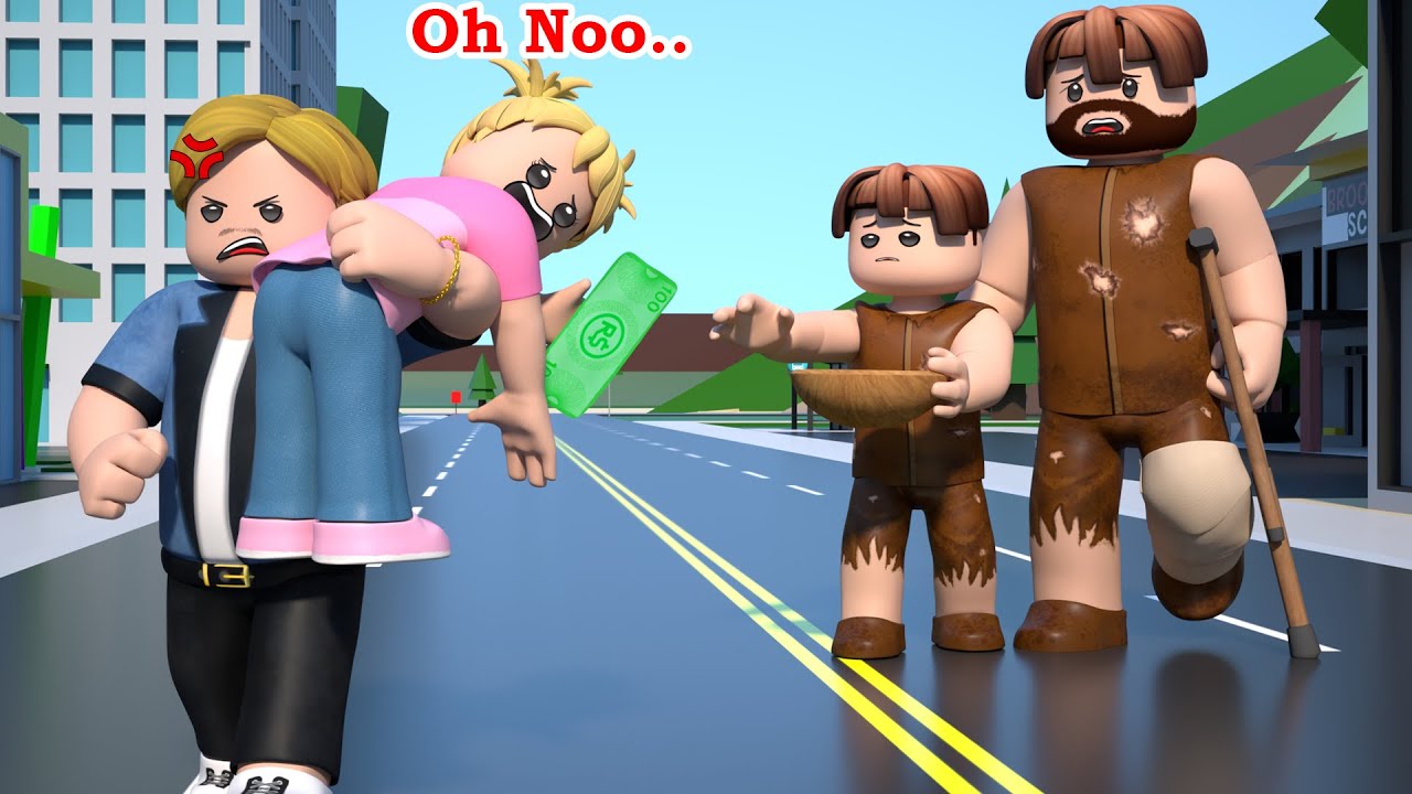 ROBLOX Brookhaven 🏡RP - FUNNY MOMENTS: The Poor Bacon Hair | Roblox Edgar