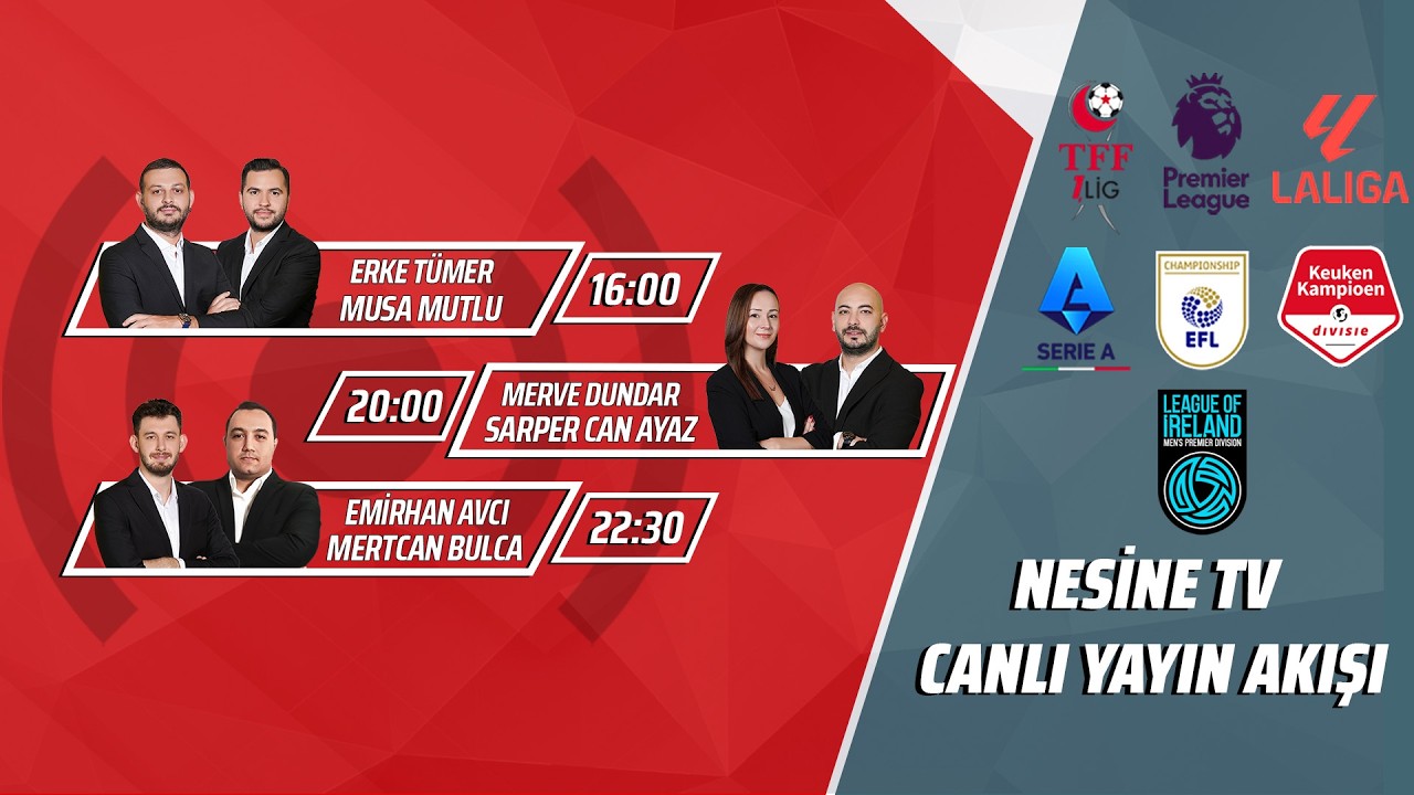 TFF 1. Lig - Polonya Ekstraklasa | Merve Dundar ve Sarper Can Ayaz