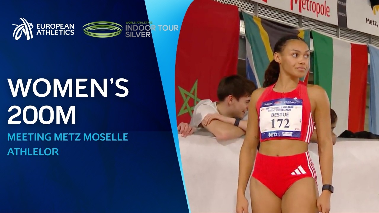 National Record! ⚡ Women’s 200m Race Replay | Meeting Metz Moselle Athlélor