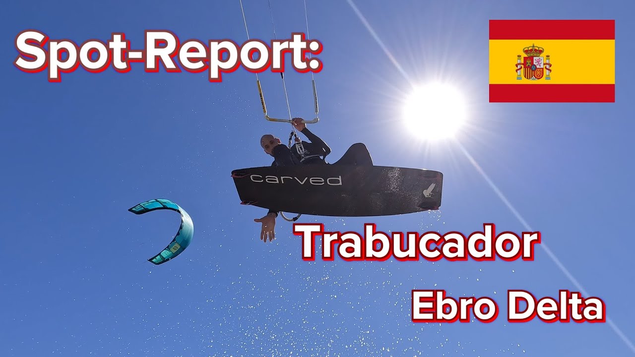 Spot - Report: Trabucador, Ebro Delta Spanien. Kitesurfen, Windsurfen, Wingfoilen. Mega Flachwasser.