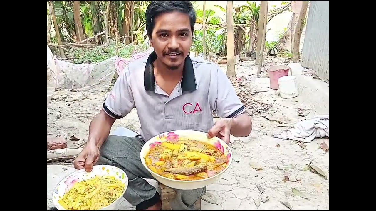 👨‍🍳 সরিষা দিয়ে টমেটো–আলুর পাতলা ঝোল | সাথে ফুলকপি বাঁধাকপি ভাজা 🥬