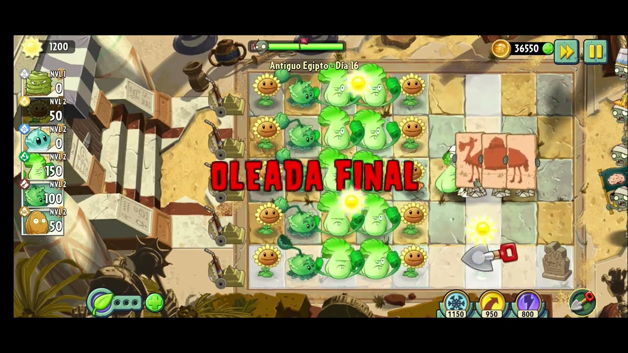 Llo jugando plantas vs zombies 