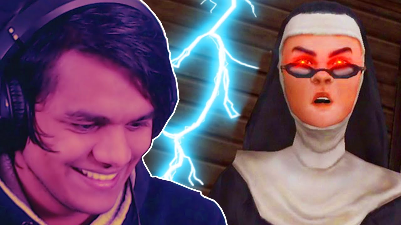 Evil nun very Bad with new Vampire chickens 😡😡
