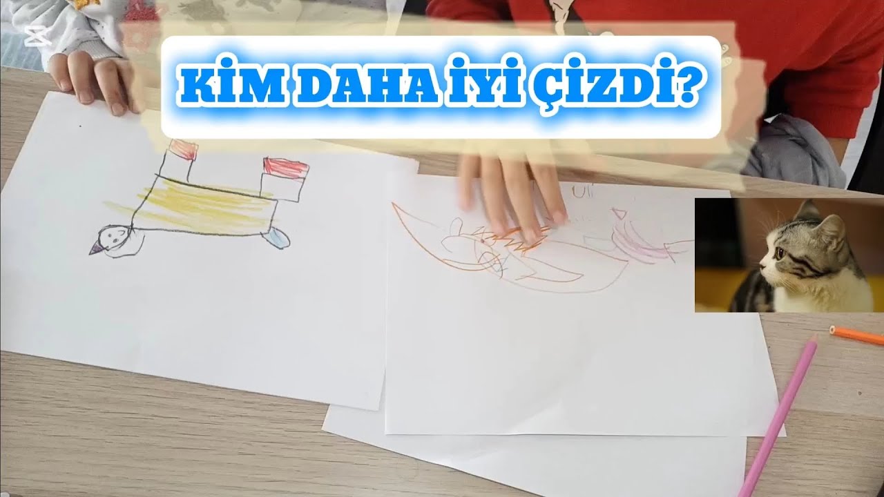 Kim Daha İyi Çizecek? | Dev Resim Yarışı (Çok Güldük!) 😂🖌️