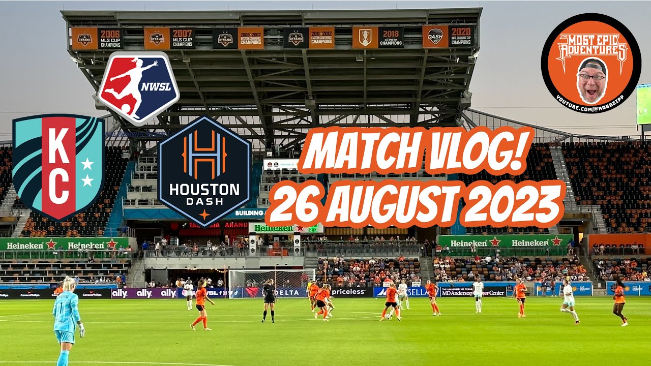 @NWSLsoccer MATCH VLOG! @HoustonDashSoccer 1 - 1 @KCCurrent 26 Aug 2023
