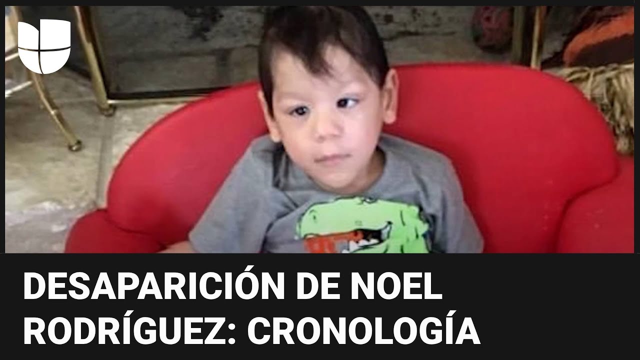 Cronología de la desaparición del menor Noel Rodríguez en Texas: su madre es la principal sospechosa