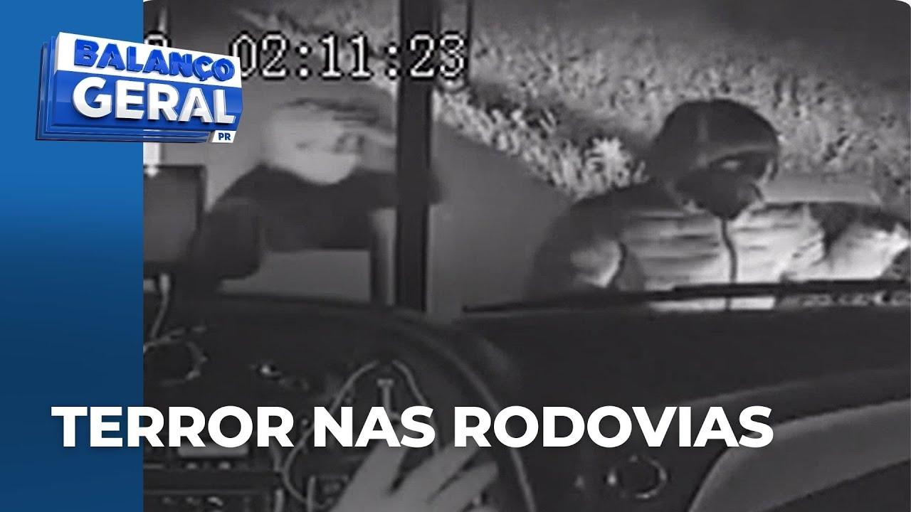 Piratas do asfalto: câmeras flagram os crimes, no PR
