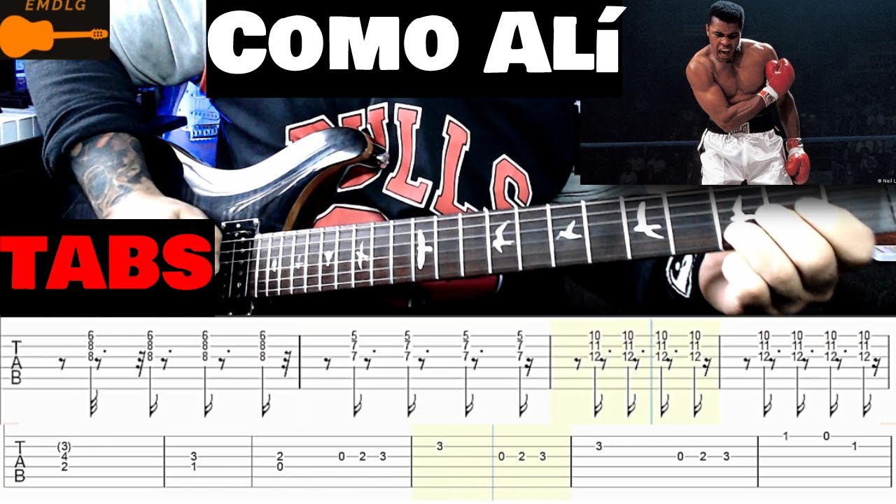 Como Alí Los Piojos || Guitar Cover + Tabs ||Tutorial