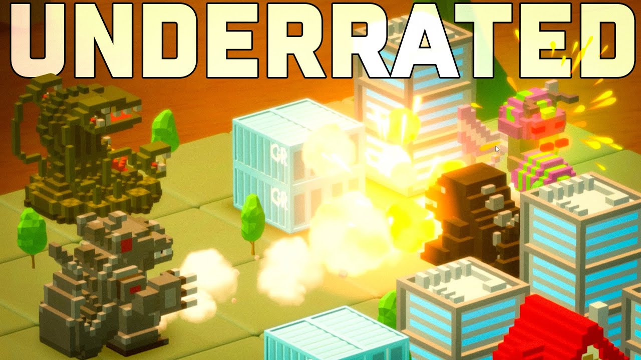 Godzilla Voxel Wars is one of the Best Puzzle Games of the Last Five Years