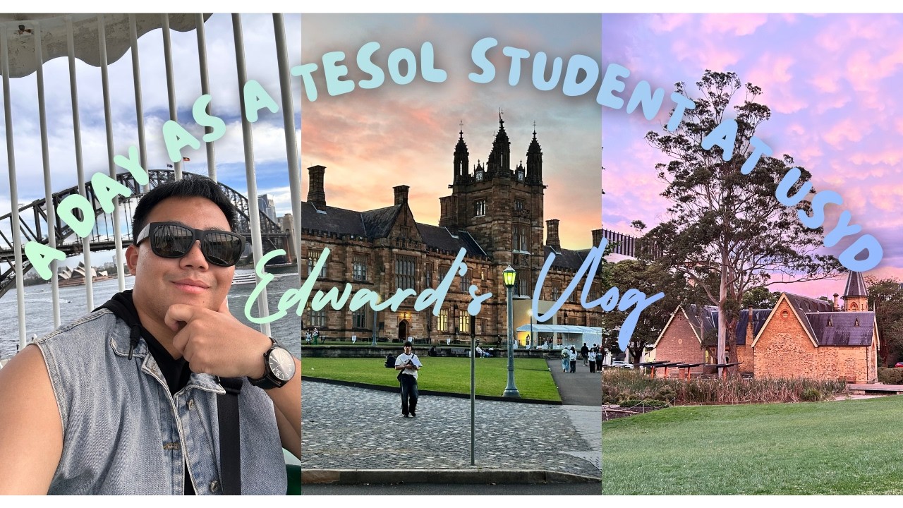 A Day in the Life as a TESOL student at Usyd