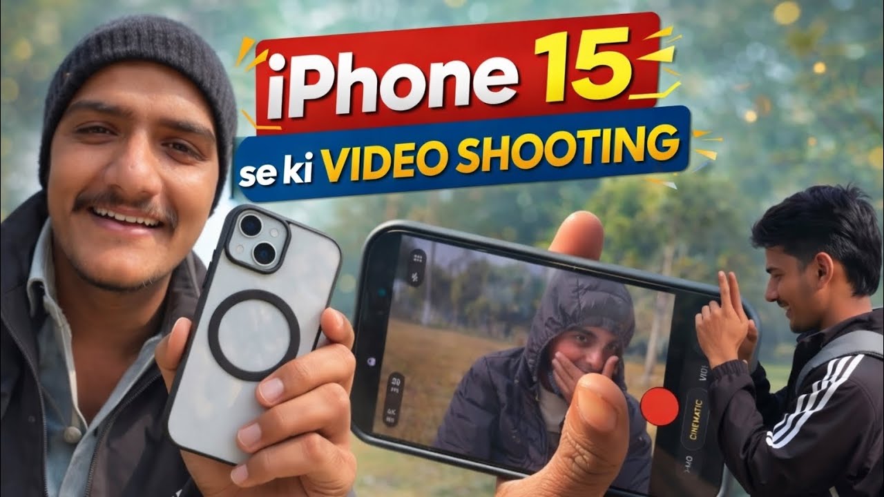 iPhone 15 से की वीडियो SHOOTING // 🤩 I PHONE 15 VIDEO SHOOTING // 🫠🫨 #iphone #iphone15 #daliyvlog