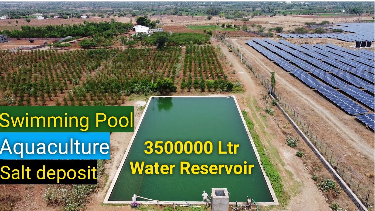 பிரம்மாண்ட நீர்த்தேக்க நிலையம்!  ஒரு தொட்டி பல பயன்கள் | Biggest Water Reservoir