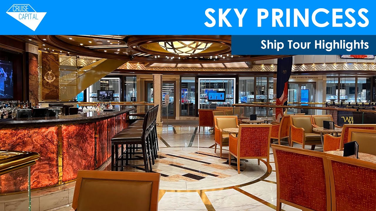 Sky Princess Ship Tour Highlights (Princess Cruises)