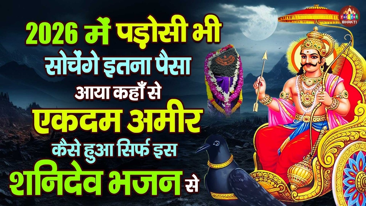 शनिदेव अमृतवाणी | Shani Dev Amritvani | शनिवार स्पेशल शनि भजन | Shani Dev Bhajan | Shani Dev Mahima