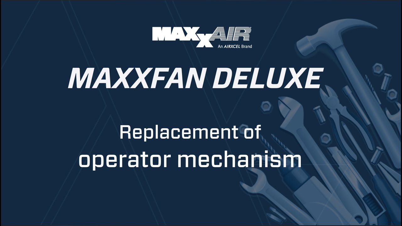 Replacement of operator mechanism - Airxcel Service Lab