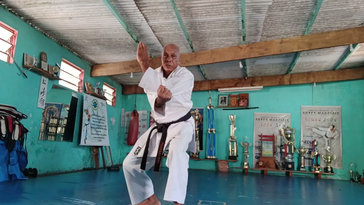 Jyu Ipon Kumite Délio treinando.....