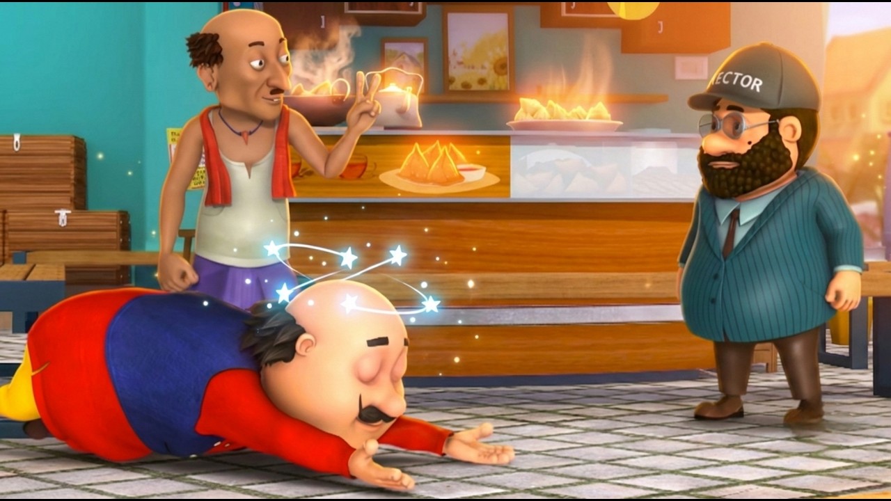 चाय वाले ने दिखा दिए Motu को दिन मे तारे | Motu-Patlu