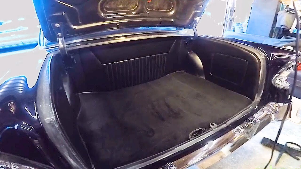 How to Make from SCRATCH 1956 BEL AIR CUSTOM TRUNK.