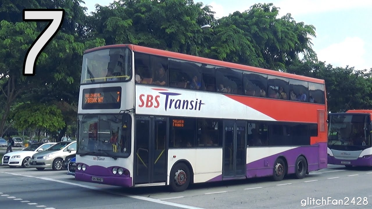 [SBST] (Retired) SBS9846T on Service 7 - Volvo B10TL Super Olympian Volgren