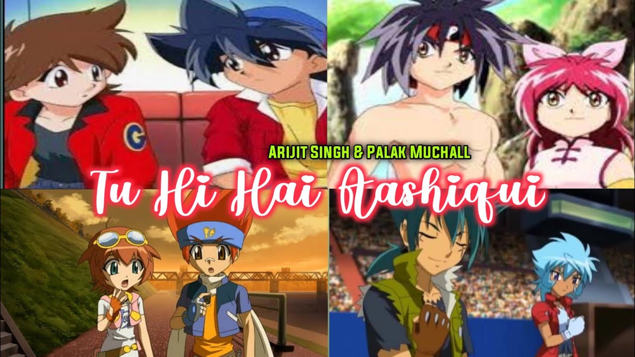 Tu Hi Hai Aashiqui ft. Tyson X Hilary, Ray X Mariah, Gingka X Madoka, Kyoya X Hikaru Love AMV❤️💕🥰