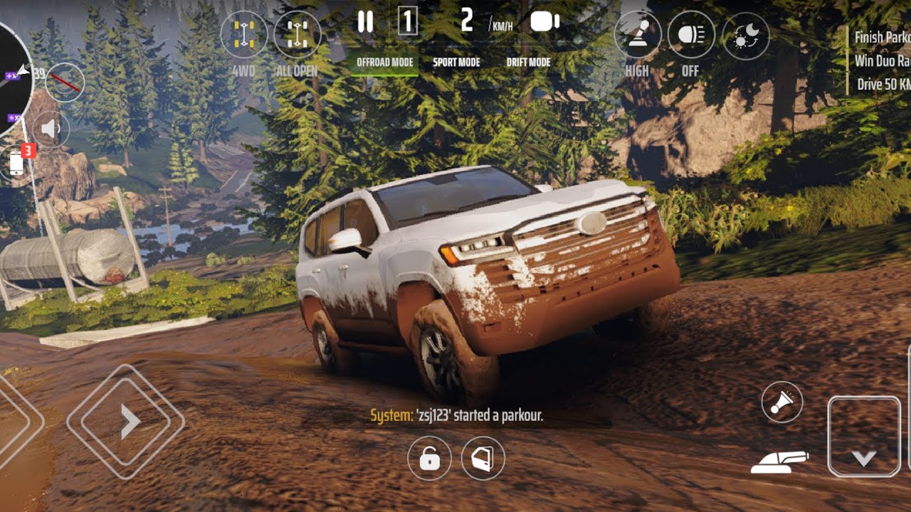 Toyota Land Cruiser Off-Road League Gameplay 🚙 | Extreme 4x4 Driving