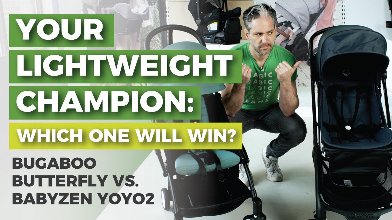 BABYZEN YOYO2 vs. Bugaboo Butterfly Comparison | Lightweight Travel Strollers | Magic Beans Reviews