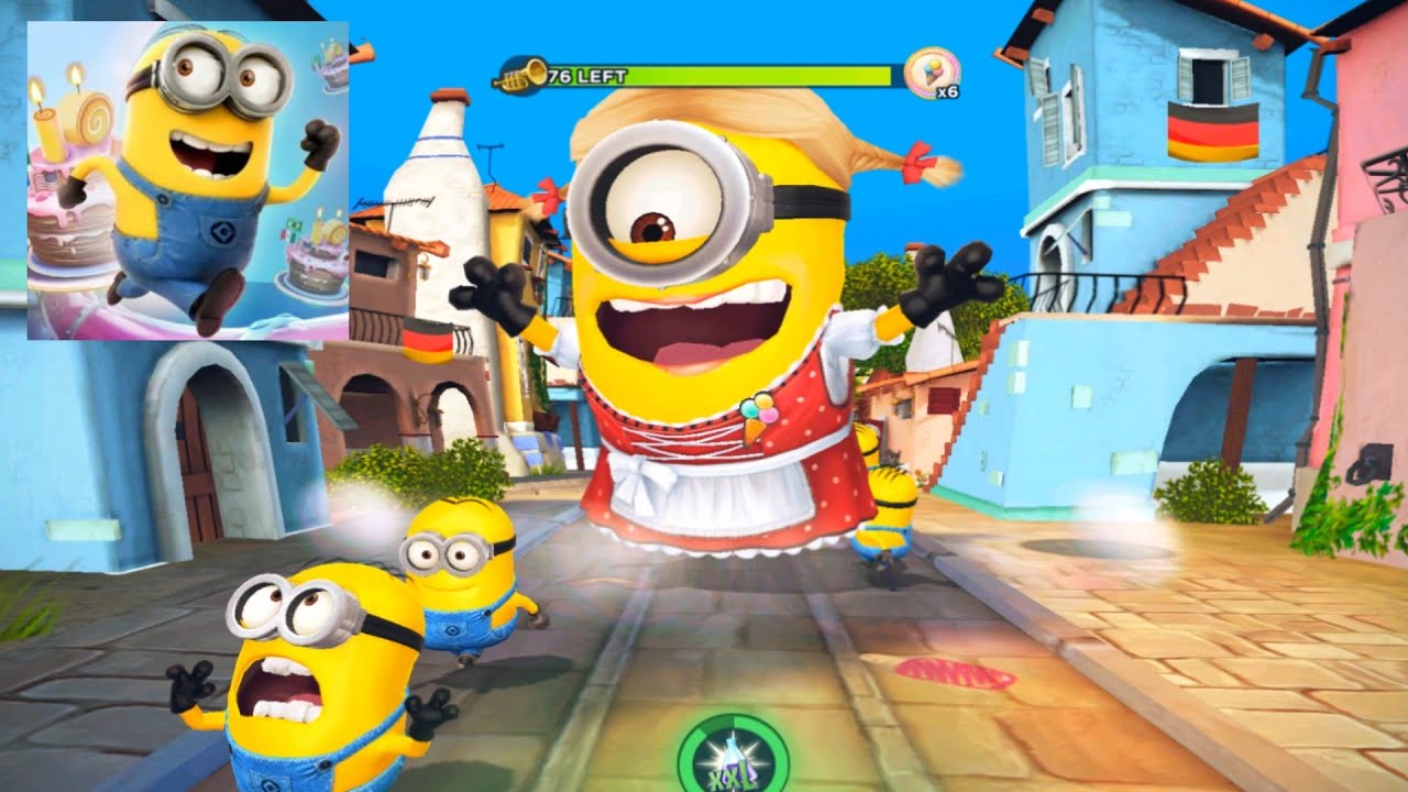 Minion rush Ice Tober Carl minion German Ice-Tober Fest special mission gameplay walkthrough android