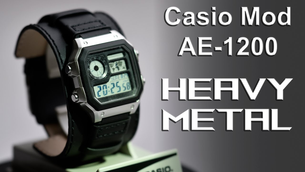 Ten Casio właśnie postawił na heavy metal | Mod AE-1200