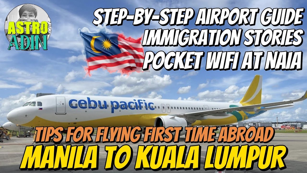 Manila to Kuala Lumpur | Malaysia Vlog | Kuala Lumpur International Airport 🇲🇾 KLIA