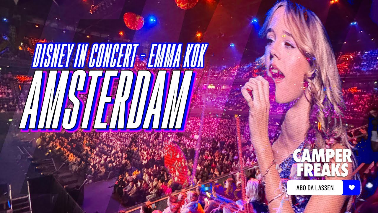 🎤 Emma Kok verzaubert in Amsterdam – Disney-Magie & Frikandel-Genuss 🍟 🌟🎶