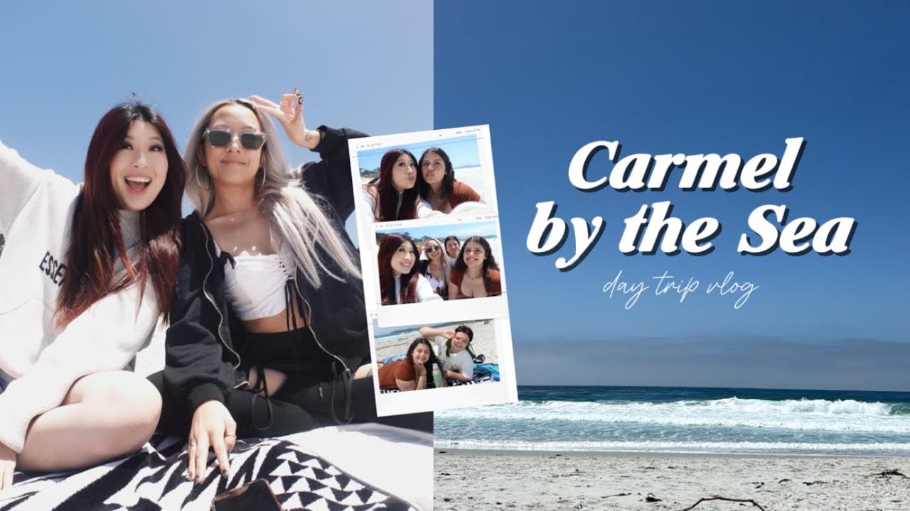 A Day in Carmel 🌊: beach vlog with the girls
