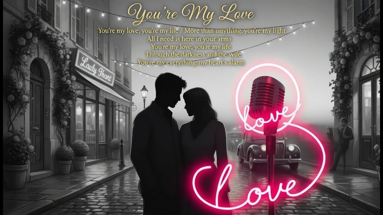You're My Love | 80s Euro Disco Synthpop | Romantic Male Vocals