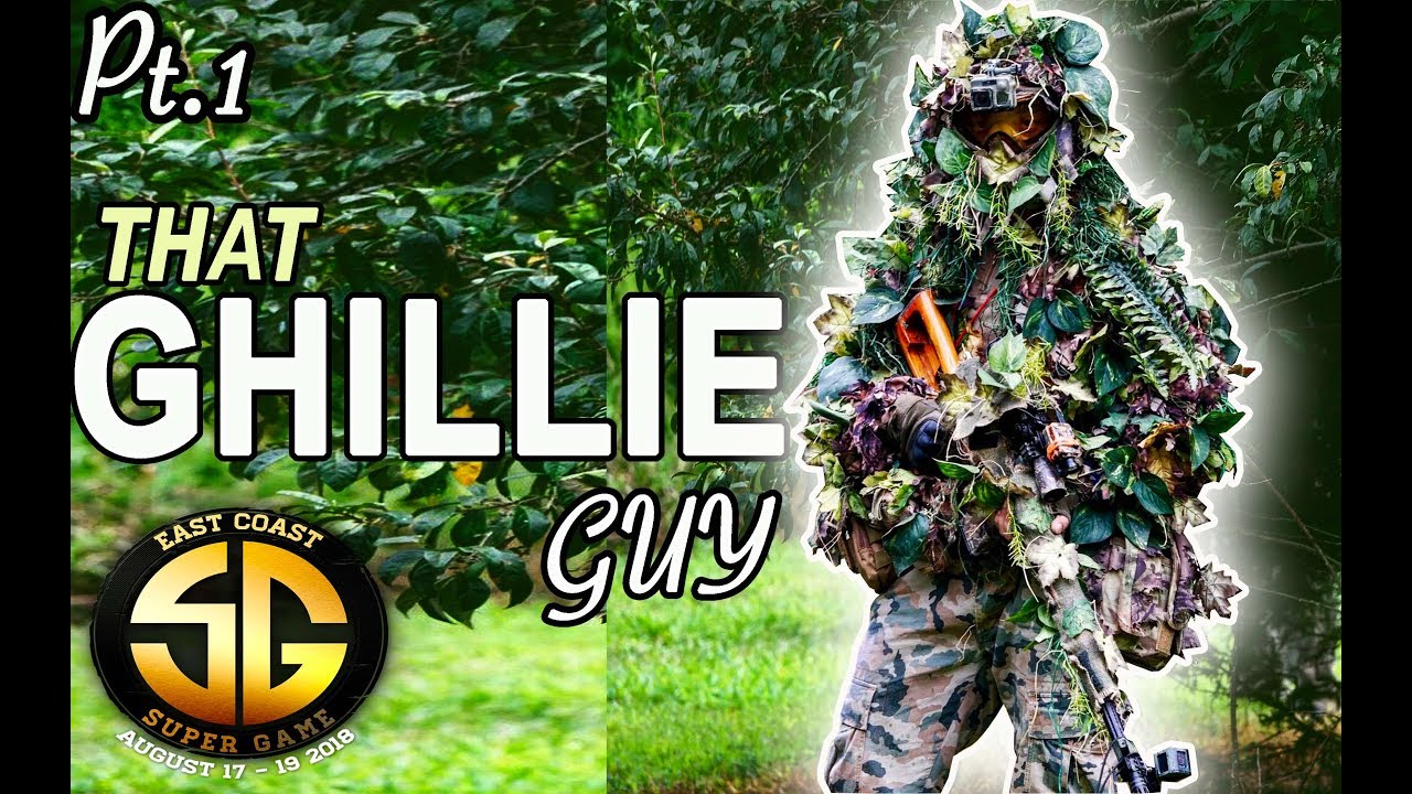 GHILLIE PAINTBALL SNIPER - INVISIBLE at Supergame East