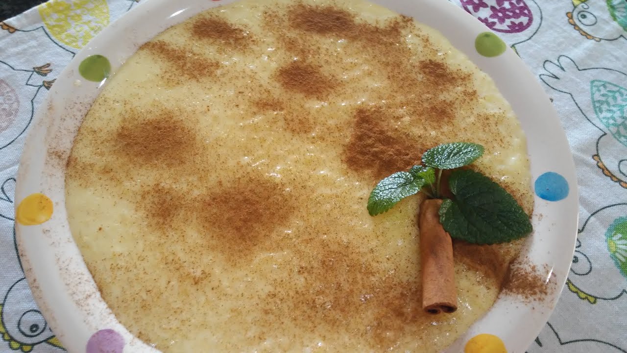 Arroz Doce Cremoso c/ Pudim Flan