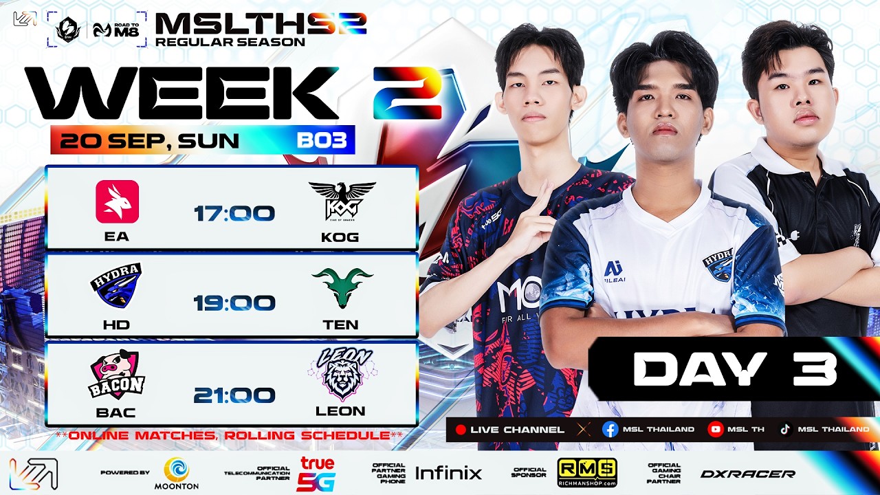 [EN] 🔴MSL TH S2 W2 D3 | 👊 WEEK 2 FINALE &mdash; WHO WILL CLOSE IT OUT?