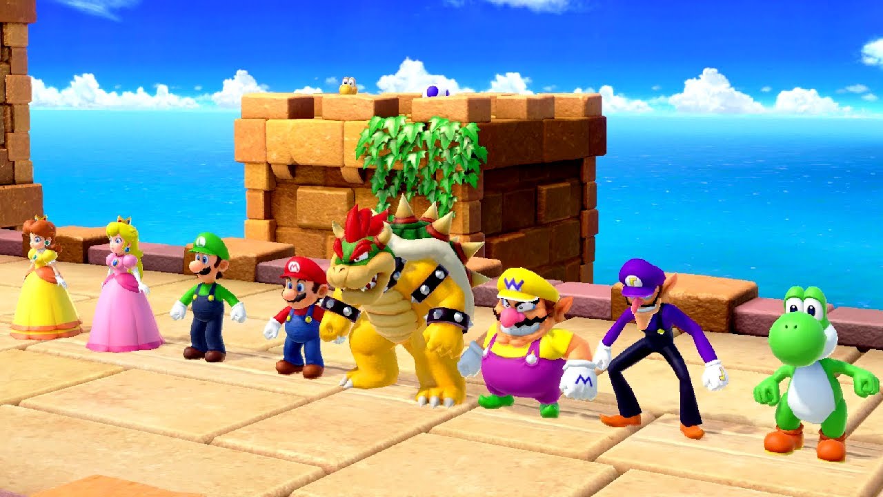 Mario Party Series - All Intense Minigames