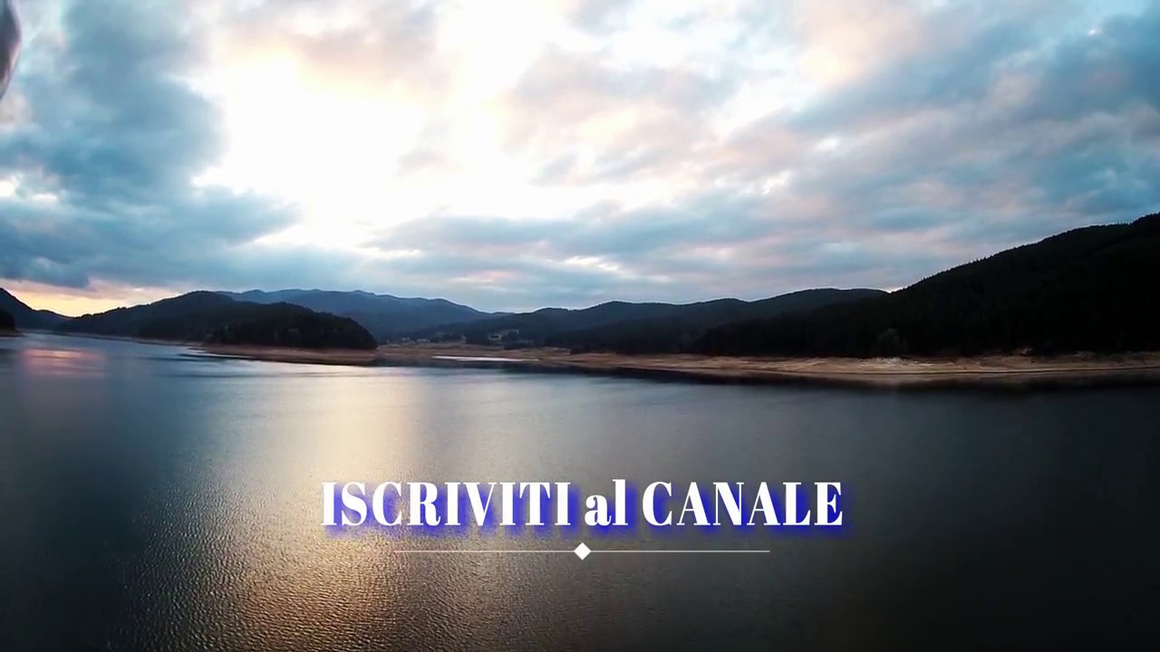 LAGO AMPOLLINO dal DRONE SILA CALABRIA