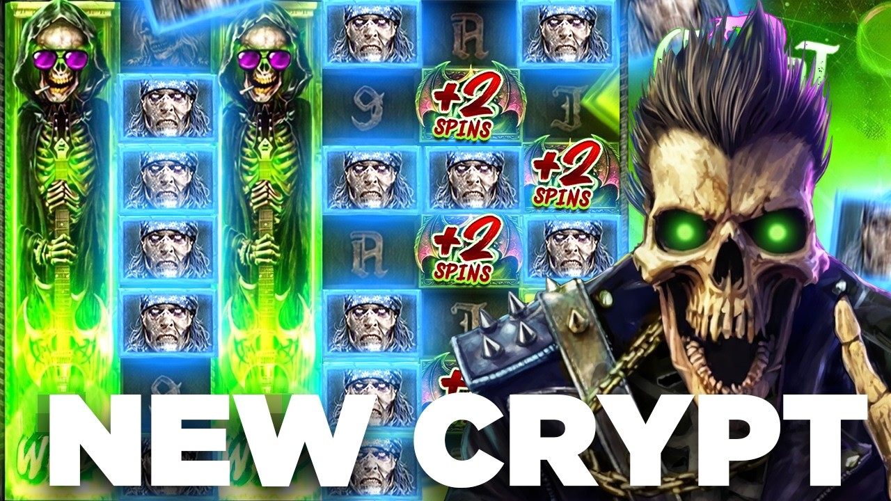 I GOT AN INSANE WIN ON THIS NEW SLOT - (The Crypt 2)