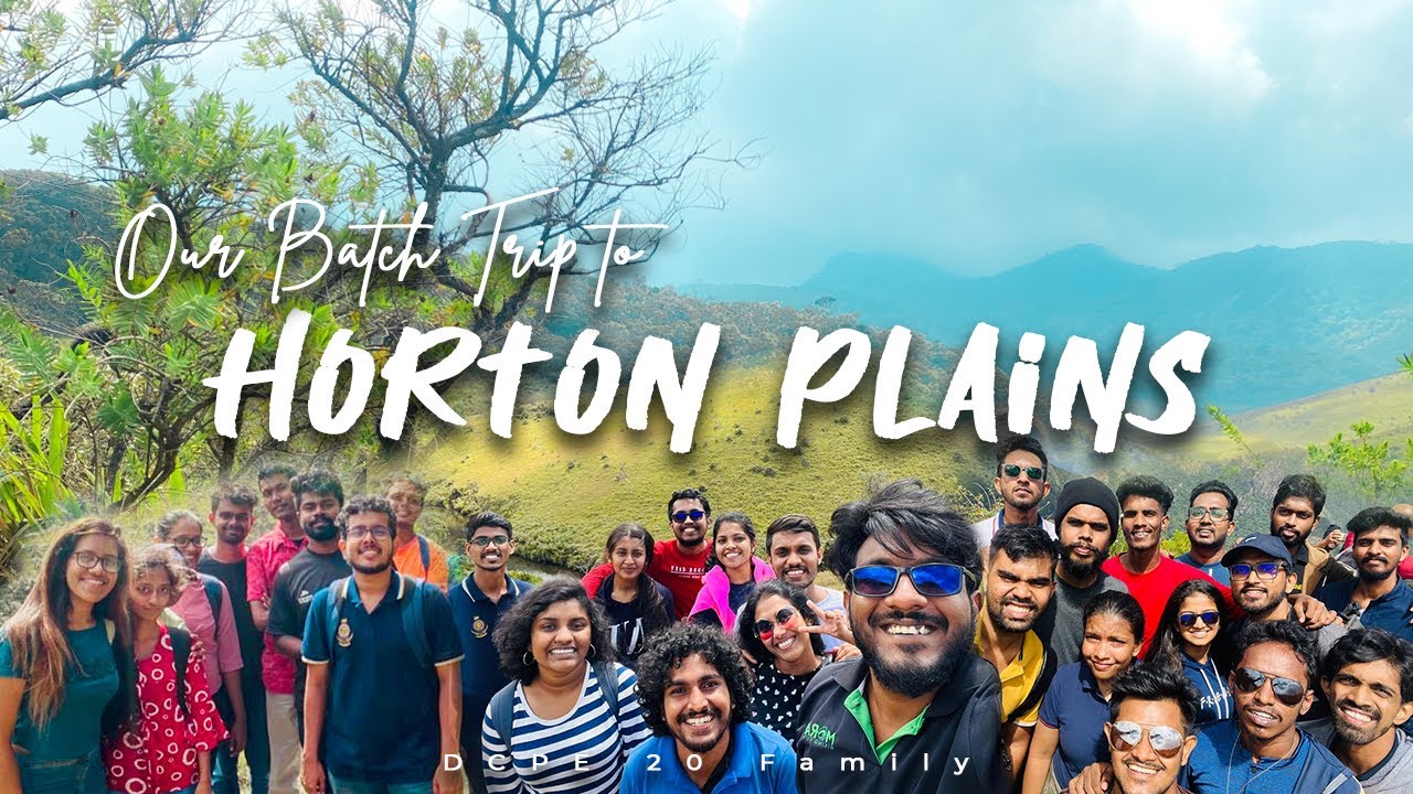 Horton Plains | Batch Trip | Department of Chemical & Process Engineering | UOM