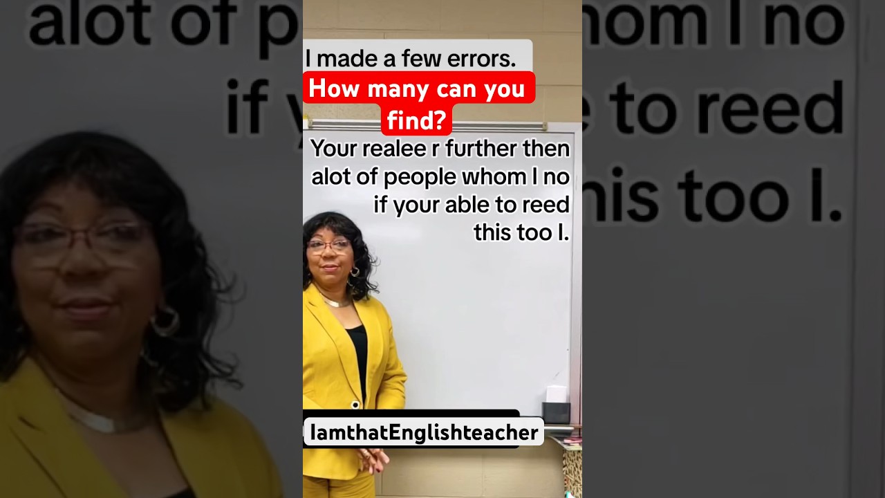 Grammar quiz #grammarlesson #learnenglish #grammarfun #spellingtest