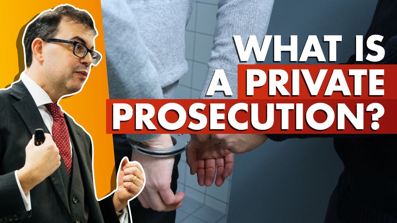 What is a private prosecution? #shorts