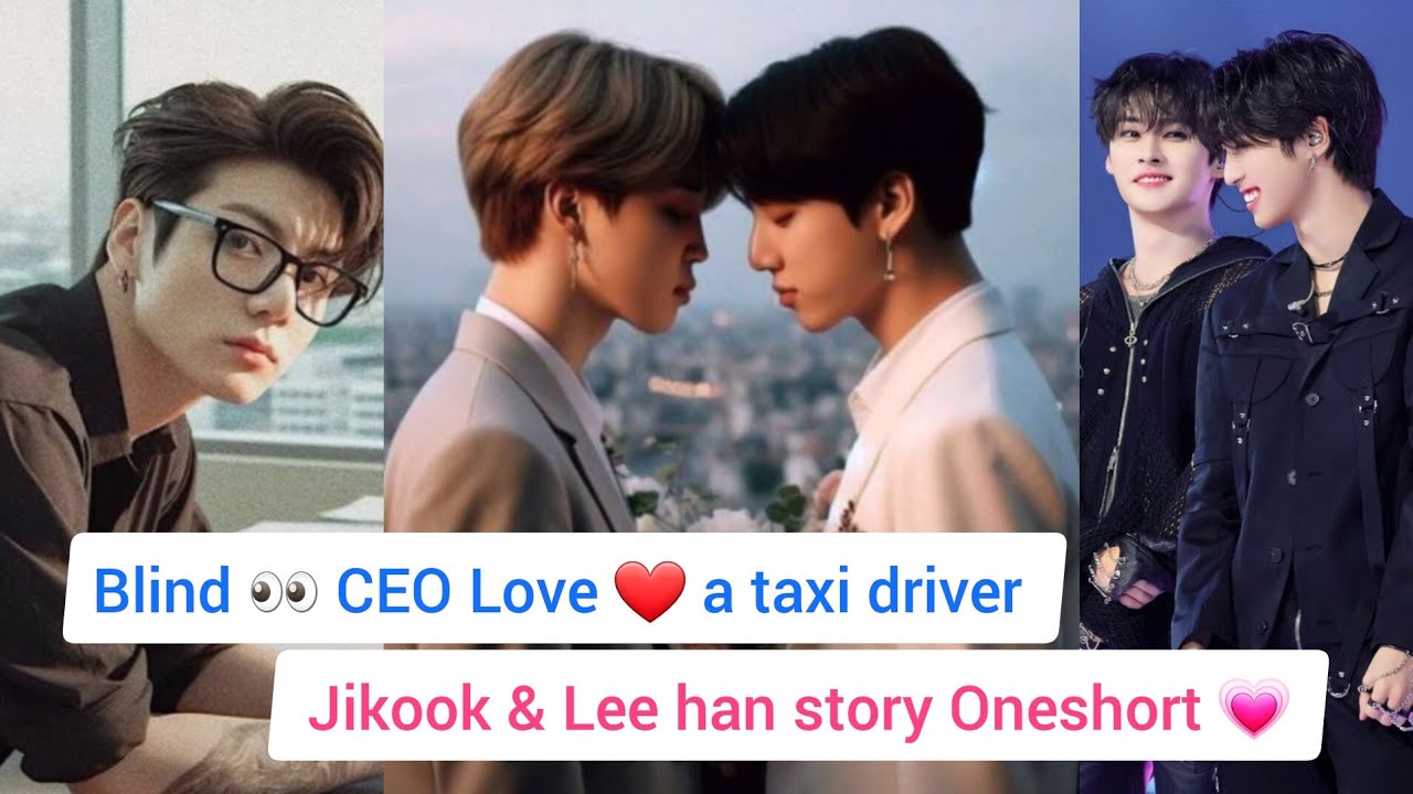 When a handsome blind 👀 CEO fall in love with a taxi driver emotional story Oneshort ❤ #jikookff