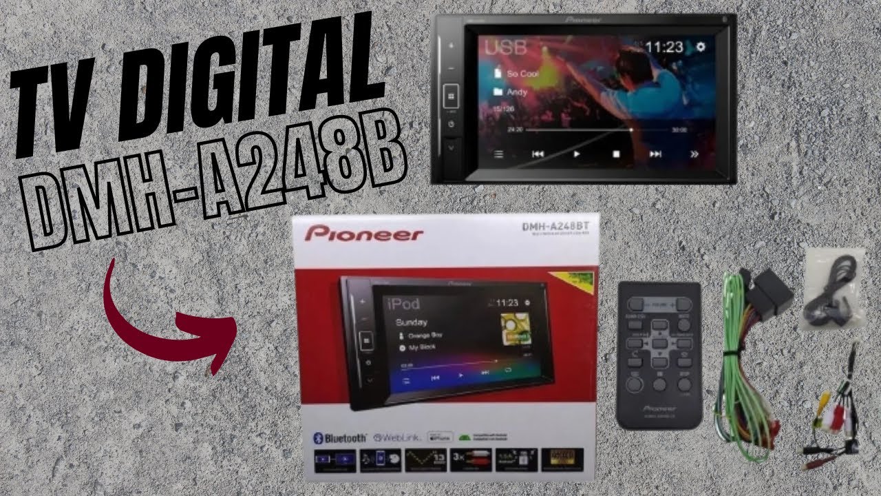O QUE É PRECISO PARA INSTALAR TV DIGITAL NO APARELHO PIONEER DMH-A248BT -SAIDA AUXILIAR -RECEPTOR TV