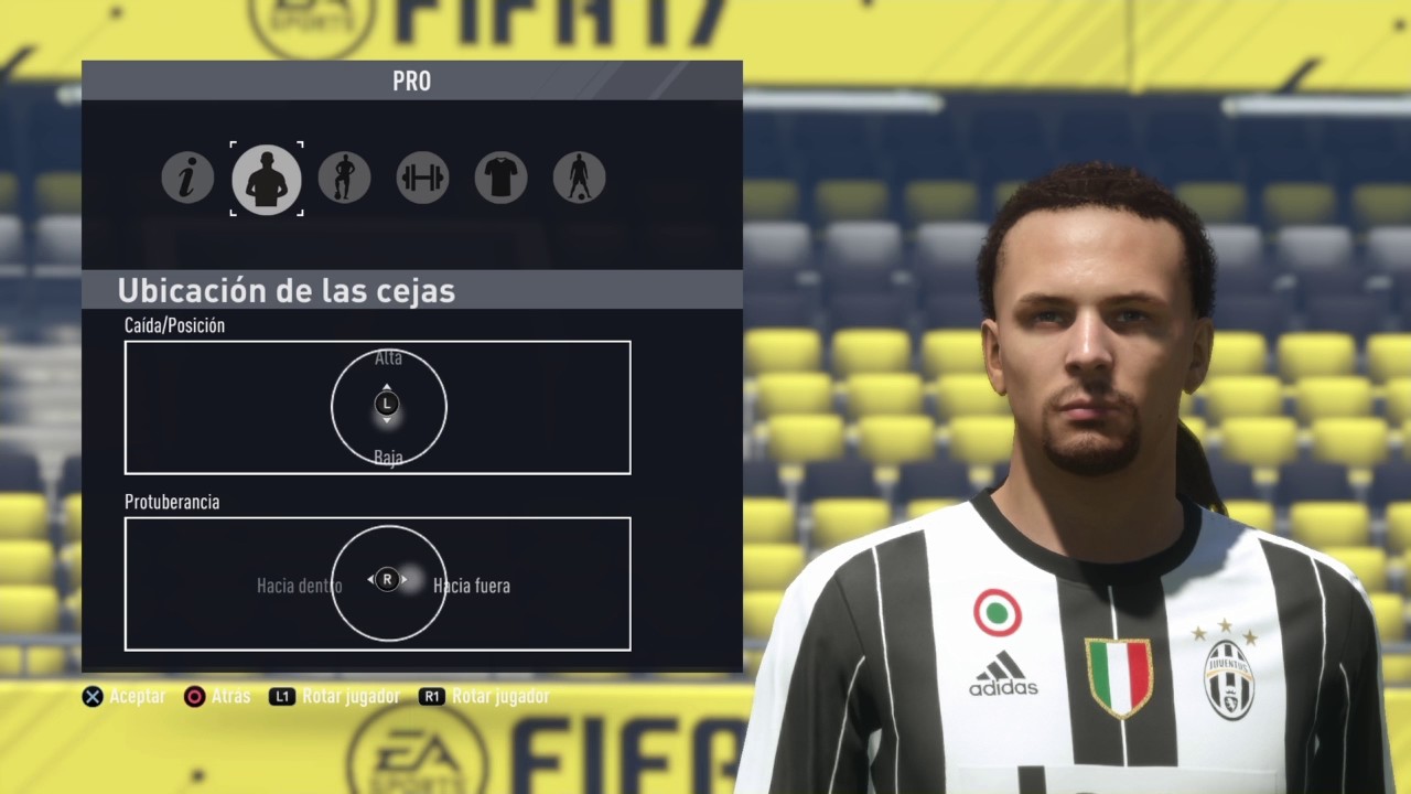 Roberto Baggio - FIFA 17 - Look a like (Apariencias) - Virtual Pro