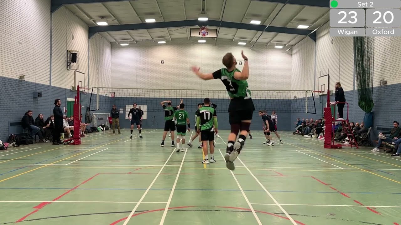 Wigan Seahawks vs Oxford Volleyball Club - National Shield Semi Final