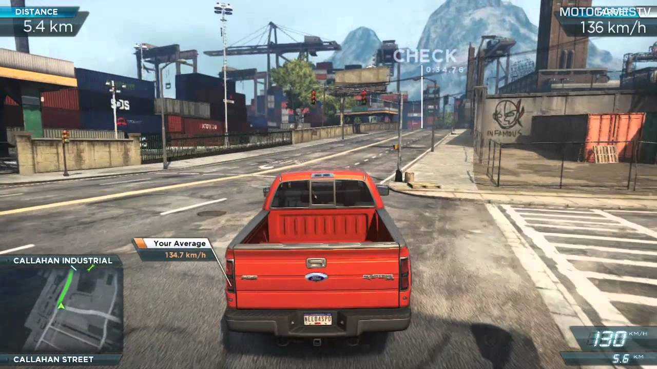 Need for Speed Most Wanted 2012 - Ford F-150 SVT Raptor Gameplay