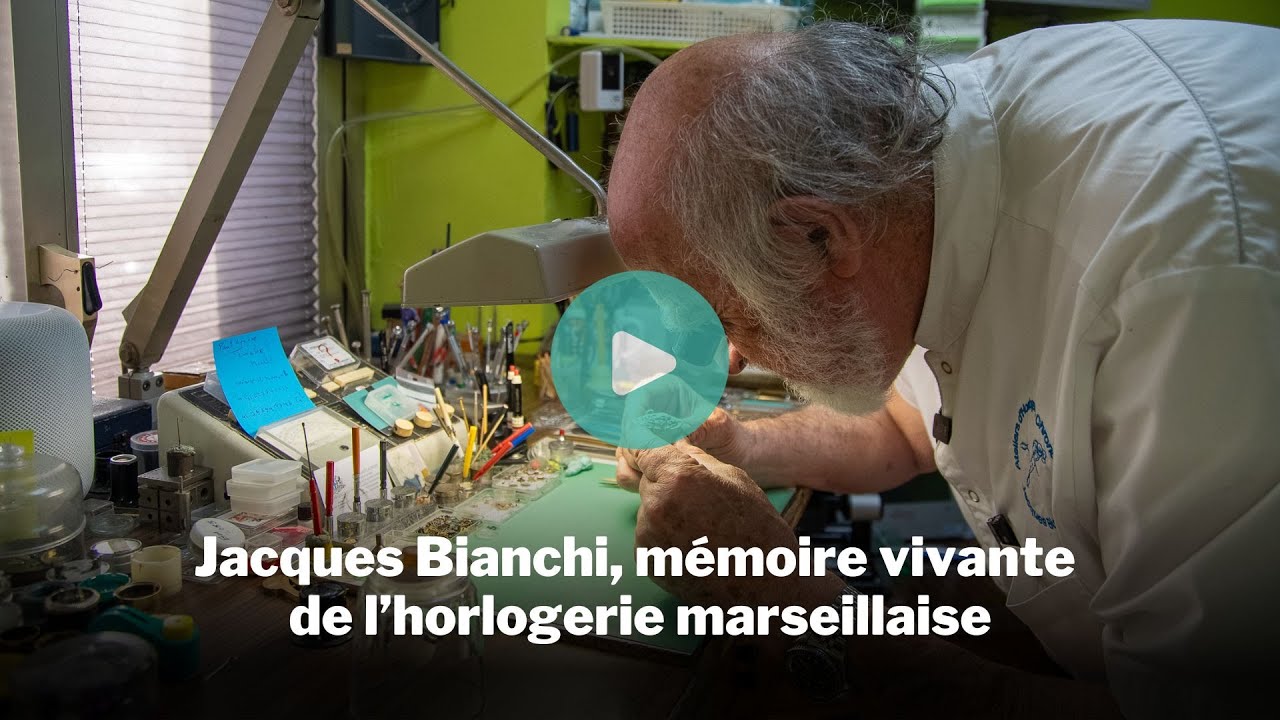 Jacques Bianchi, mémoire vivante de l'horlogerie marseillaise