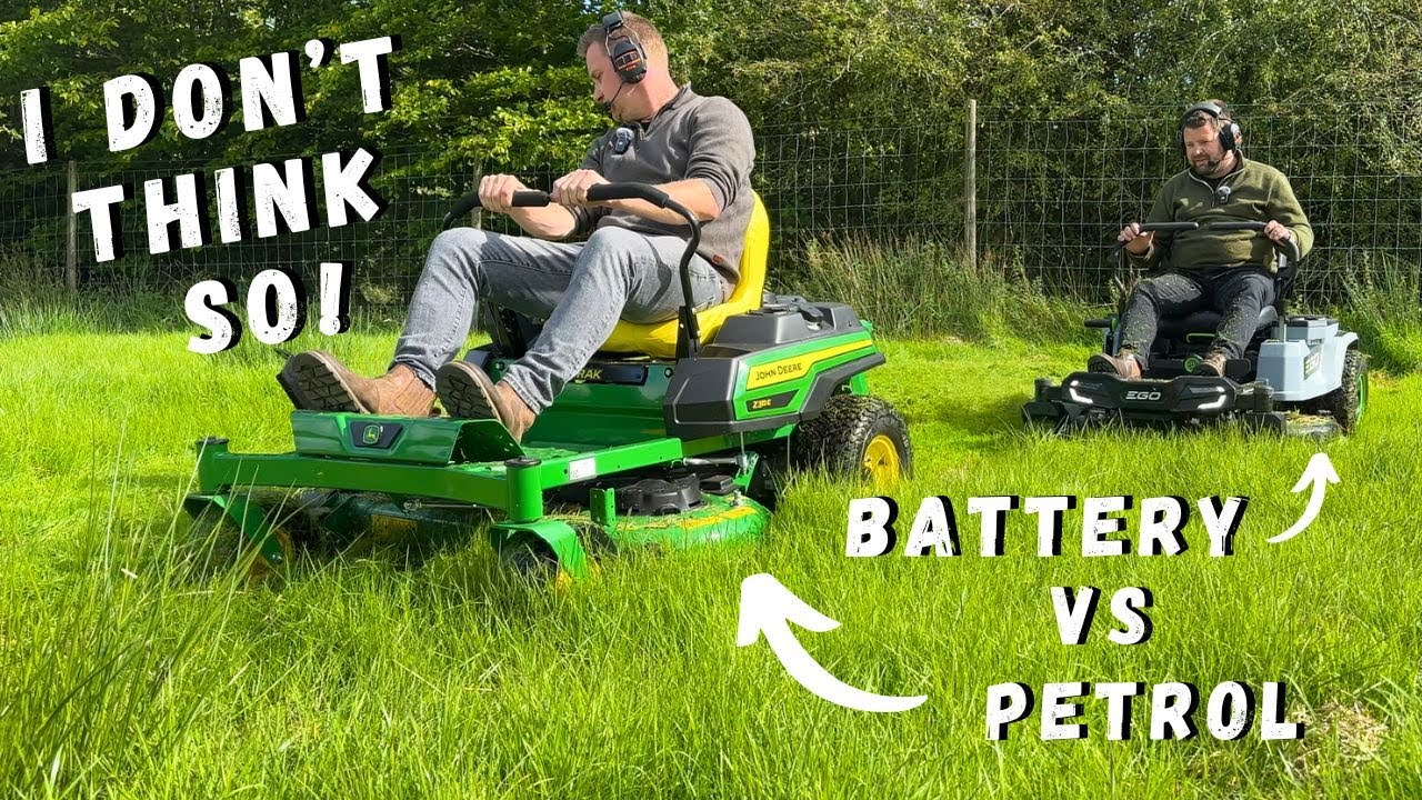 STOP Wasting Cash on Petrol Mowers! Are Battery ZERO Turns the Future?