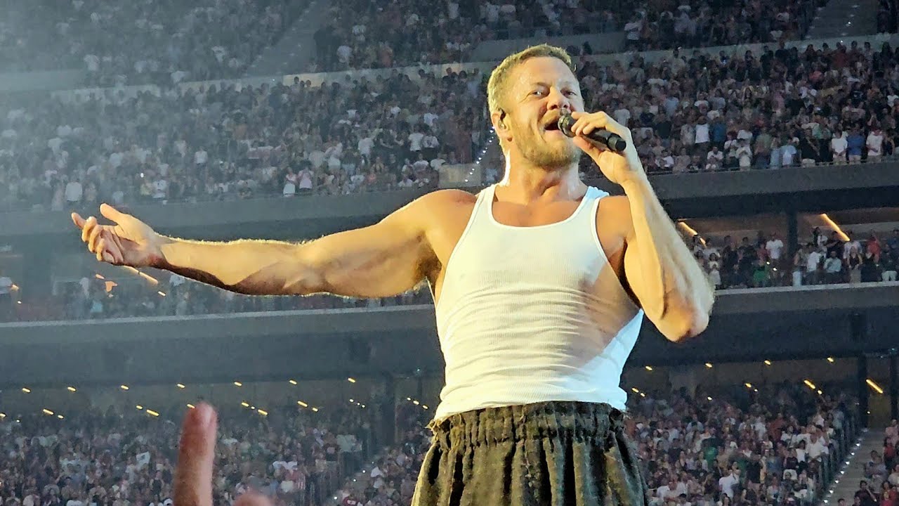 IMAGINE DRAGONS - Bones (Loom Tour Live in Madrid) 4K